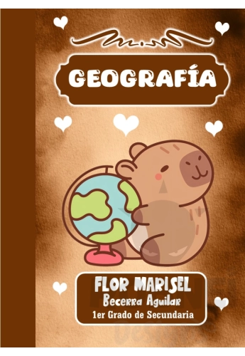 Capibara Portada Cafe Geografia